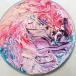"Girotondo di colori" acrilico su tela M.F.2016